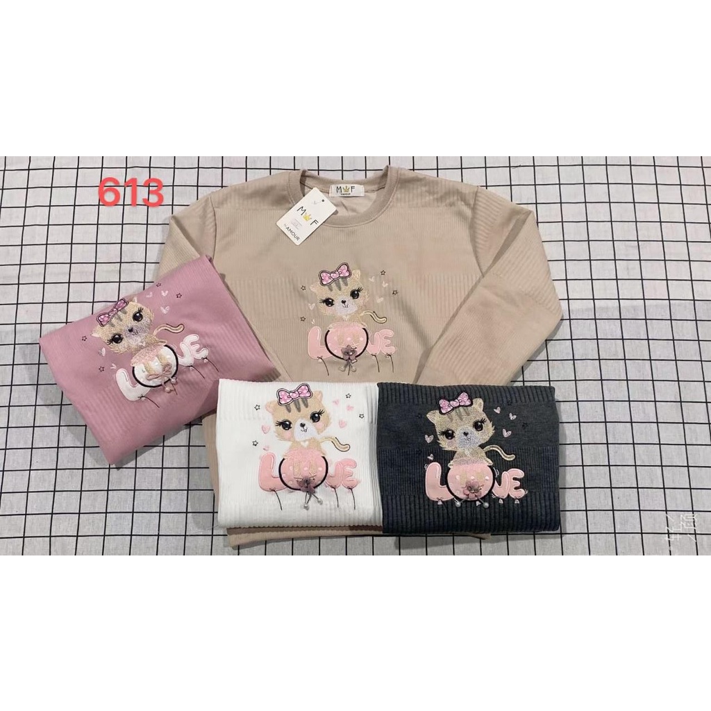 Eefbee - Atasan Kaos Import Lengan Panjang - MF Import