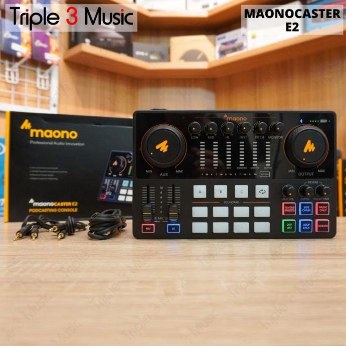 Maono E2 Maonocaster AME2 Soundcard streaming podcast