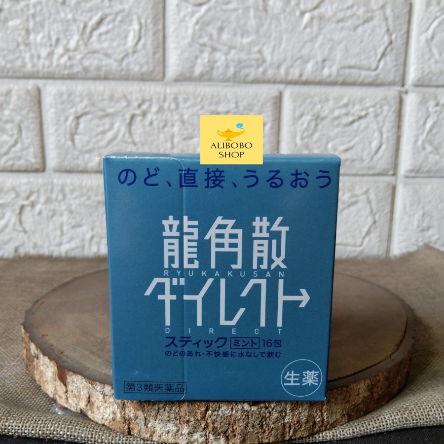 RYUKAKUSAN OBAT BATUK & SAKIT TENGGOROKAN JEPANG RASA MINT