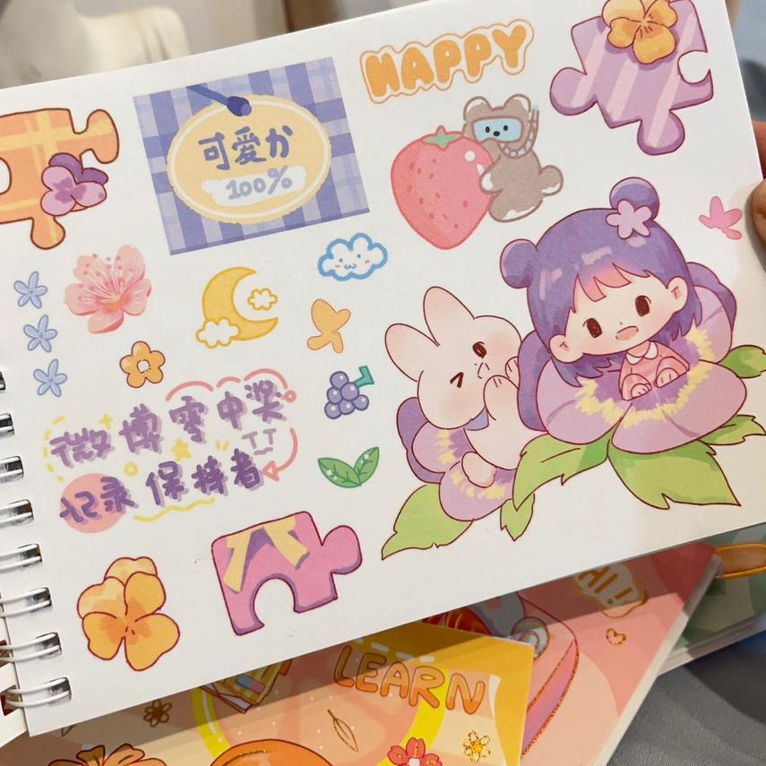 

Trend BUKU STICKER TEMPELAN KREATIF ESTETIK SWEET LITTLE GIRL HARGA NOTEBOOK STICKERS KOREA LUCU IMUT ISI BANYAK KADO GIFT LENGKAP BISA GROSIR DAN SH5#