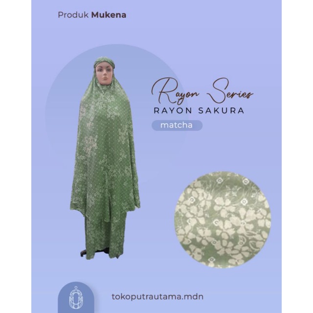 MUKENA RAYON SAKURA | MUKENA BALI SAKURA | MUKENA BALI | MUKENA CANTIK | MUKENA MURAH | TELEKUNG RAY