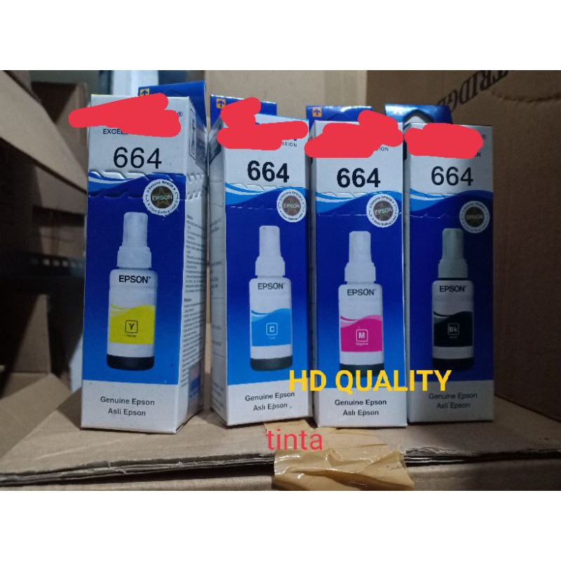 Tinta Epson 664 Epson L Series L100~L1300