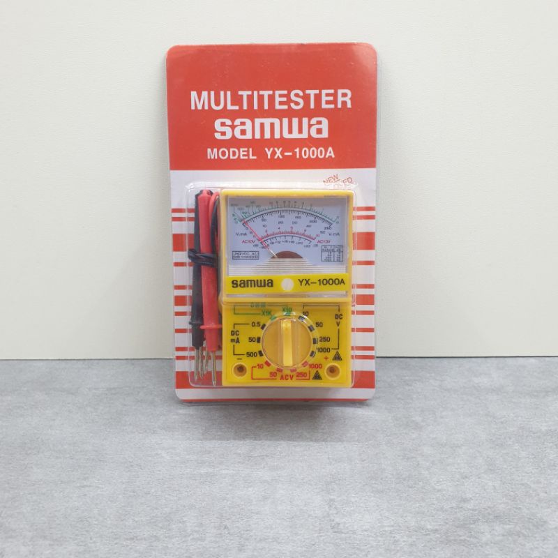 MULTITESTER MULTIMETER AVOMETER YX 1000A YX 1000 A SUNMA