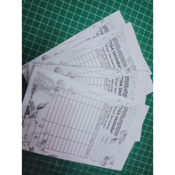 

nota penjualan ecer