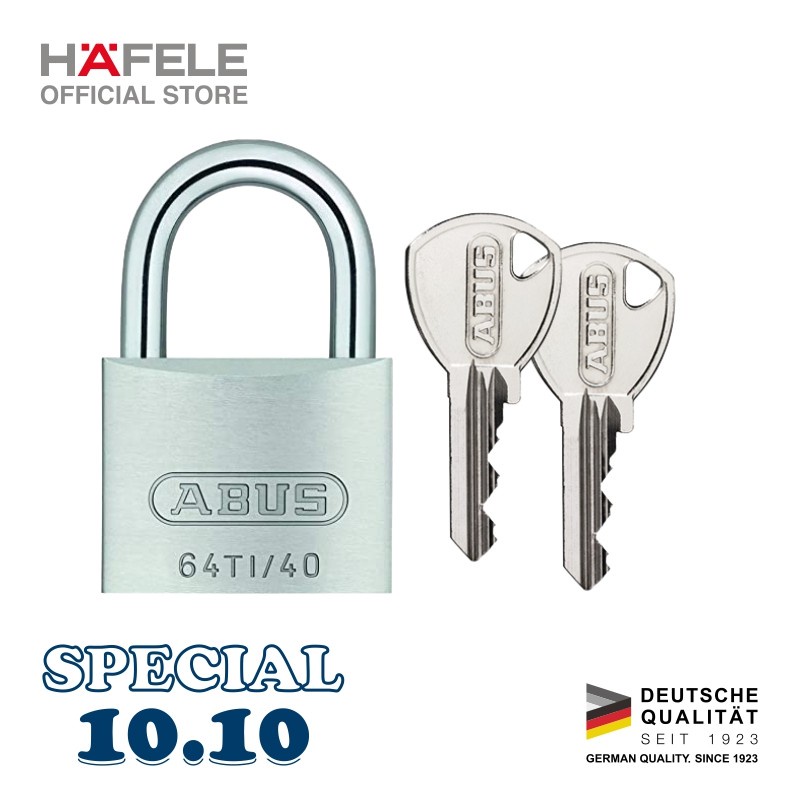 ABUS Padlock 64TI/40 - Gembok Serbaguna isi 2 Gembok