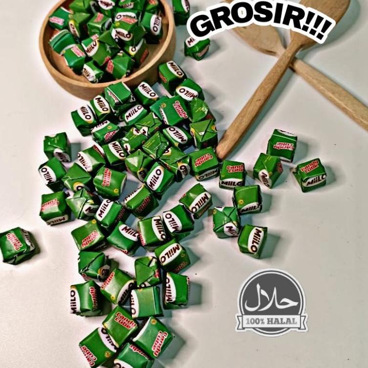 

[N-59 ❤] milo cube isi 100 milo cube lokal permen milo lokal-trending