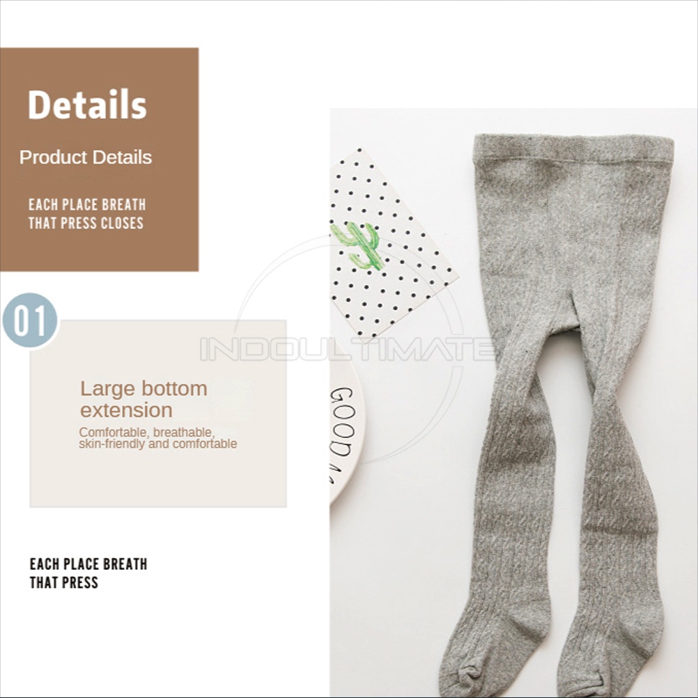 1Pcs  CLB-P6010 Celana Legging Kaki Tutup Anak Bayi Legging Kepang Tebal Legging Bayi Tebal Legging Katun Celana Panjang Bayi Kaki Tutup Celana Leging Bayi Baru Lahir Import Bawahan Celana Bayi Laki-Laki Perempuan