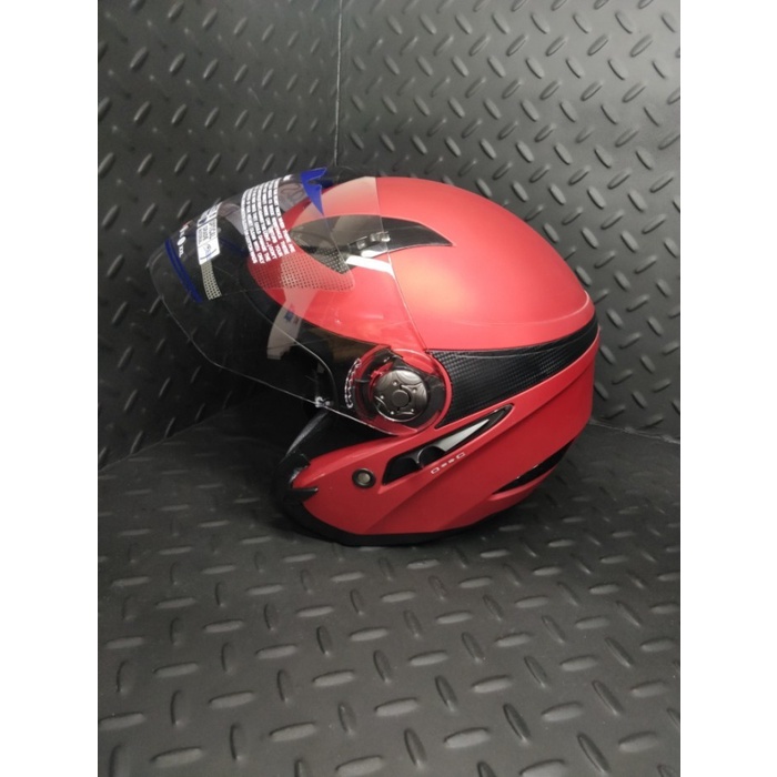 Helm Half Face Helmet Honda Luxury Red 87100LXREDXL ORIGINAL HGP.