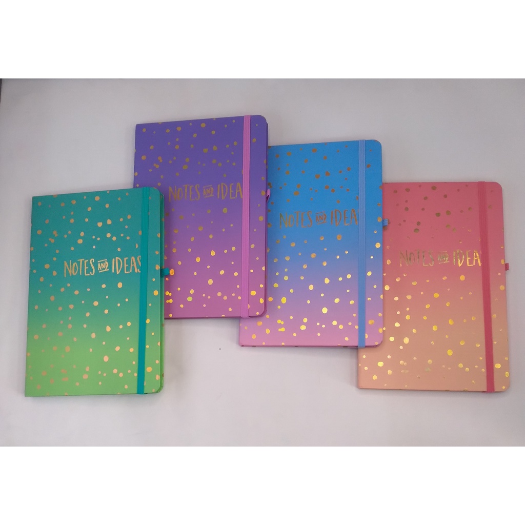 

NOTEBOOK A5 HARD COVER TALI BLING-BLING NOTES AND IDEAS