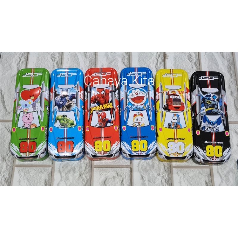 

Pensil Case Kaleng Mobil | Kotak Pensil Kaleng