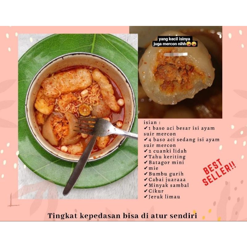 

BASO ACI AYAM SUIR MERCON
