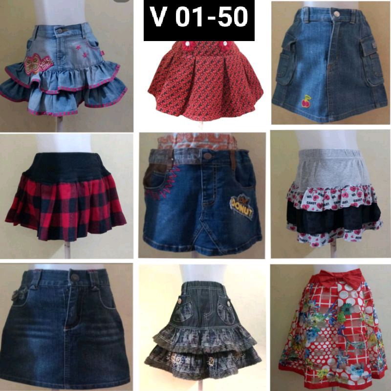 Rok Anak /Rok Jeans Anak/Celana Anak