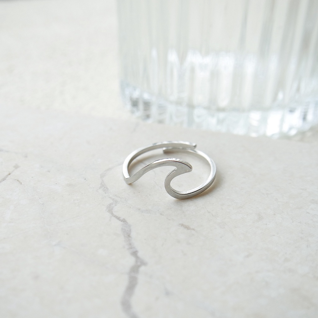 (CINCIN ANTI KARAT) OCEANA RING - STAINLESS STEEL