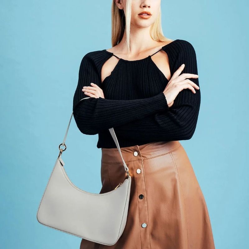 6.6 SALE | PDRO Studio Bardot Leather Shoulder Bag