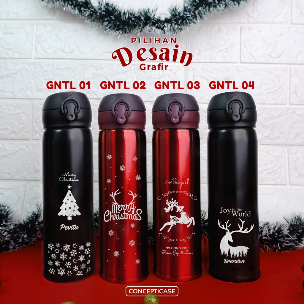 CHRISTMAS HAMPERS / CHRISTMAS GIFT / KADO NATAL / TUMBLER TERMOS NIAGARA CUSTOM UNTUK NATAL