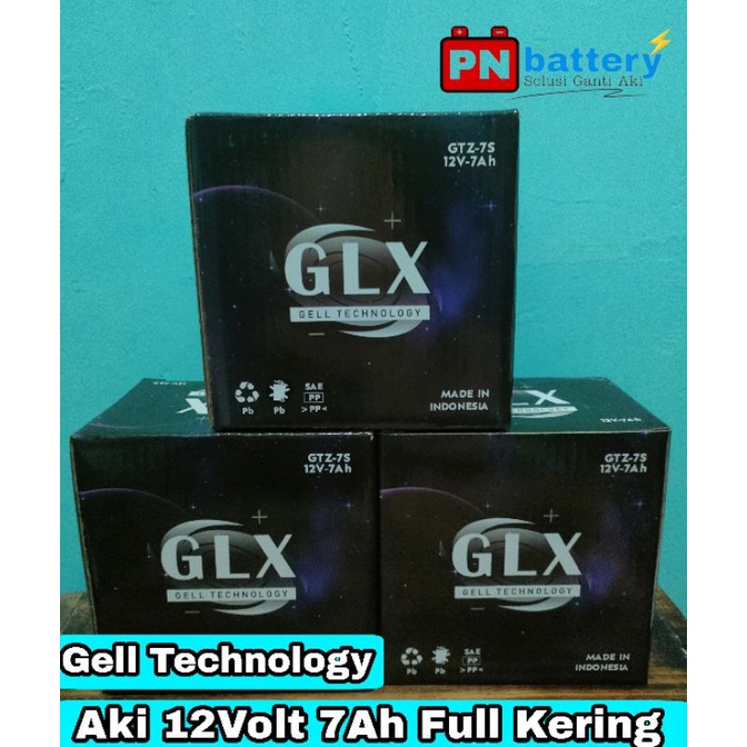 Aki Motor Full Kering Technology Nano Gell 12Volt 7 Ah