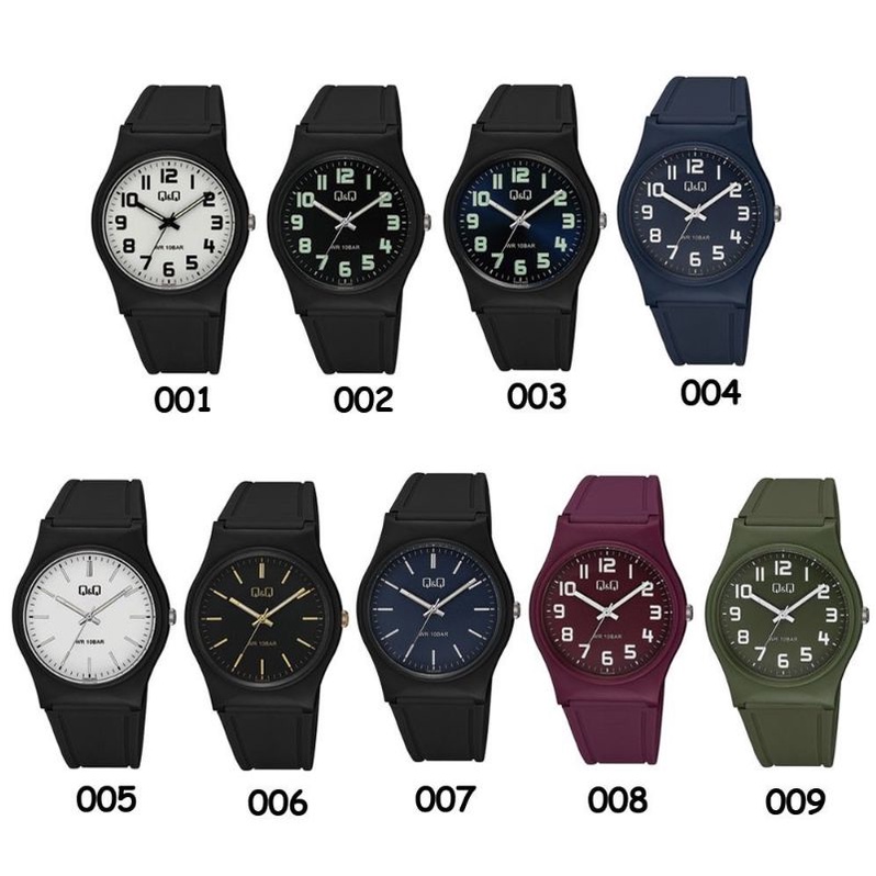 Jam Tangan Q&amp;Q VS42 Series Analog Original Watch Pria - Karet