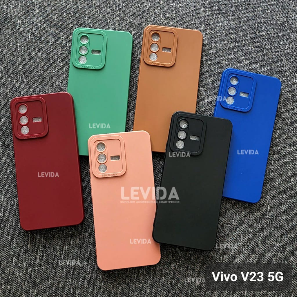 VIVO V23 5G CASE PRO CAMERA MACARON CASE VIVO V23 5G