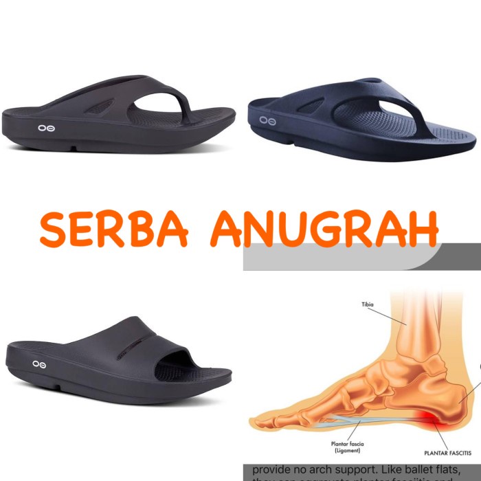Oofos Sandal Buat Kesehatan Plantar Faciitis - W .Letha