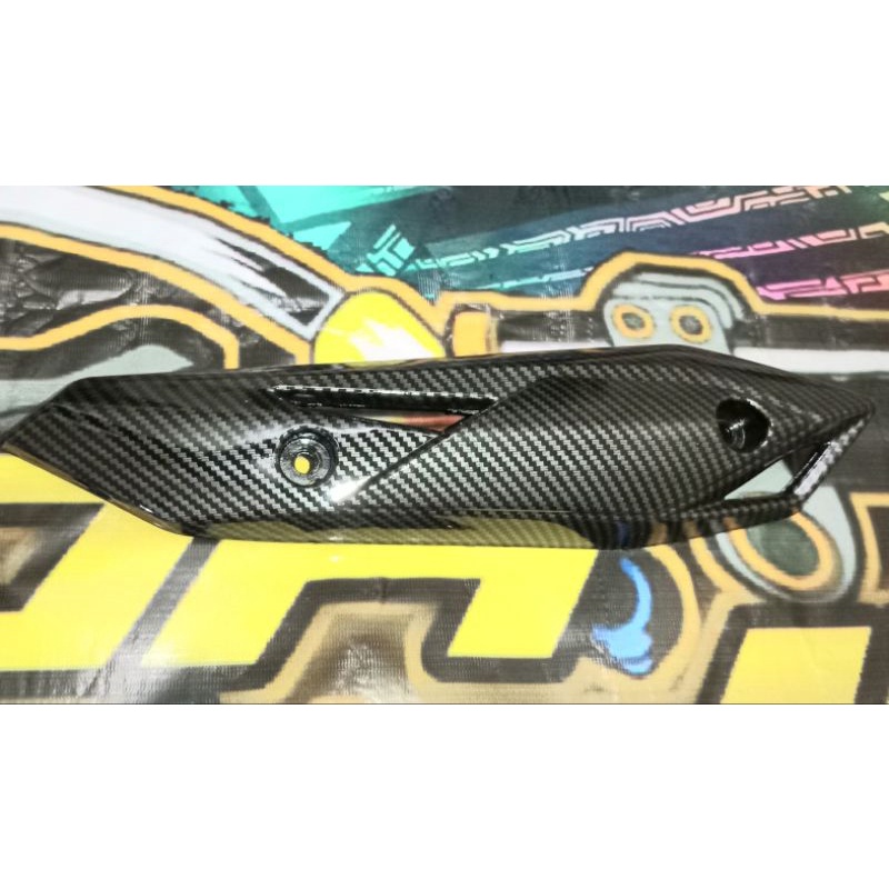 tutup knalpot/cover knalpot beat carbon celup beat 2011-2019