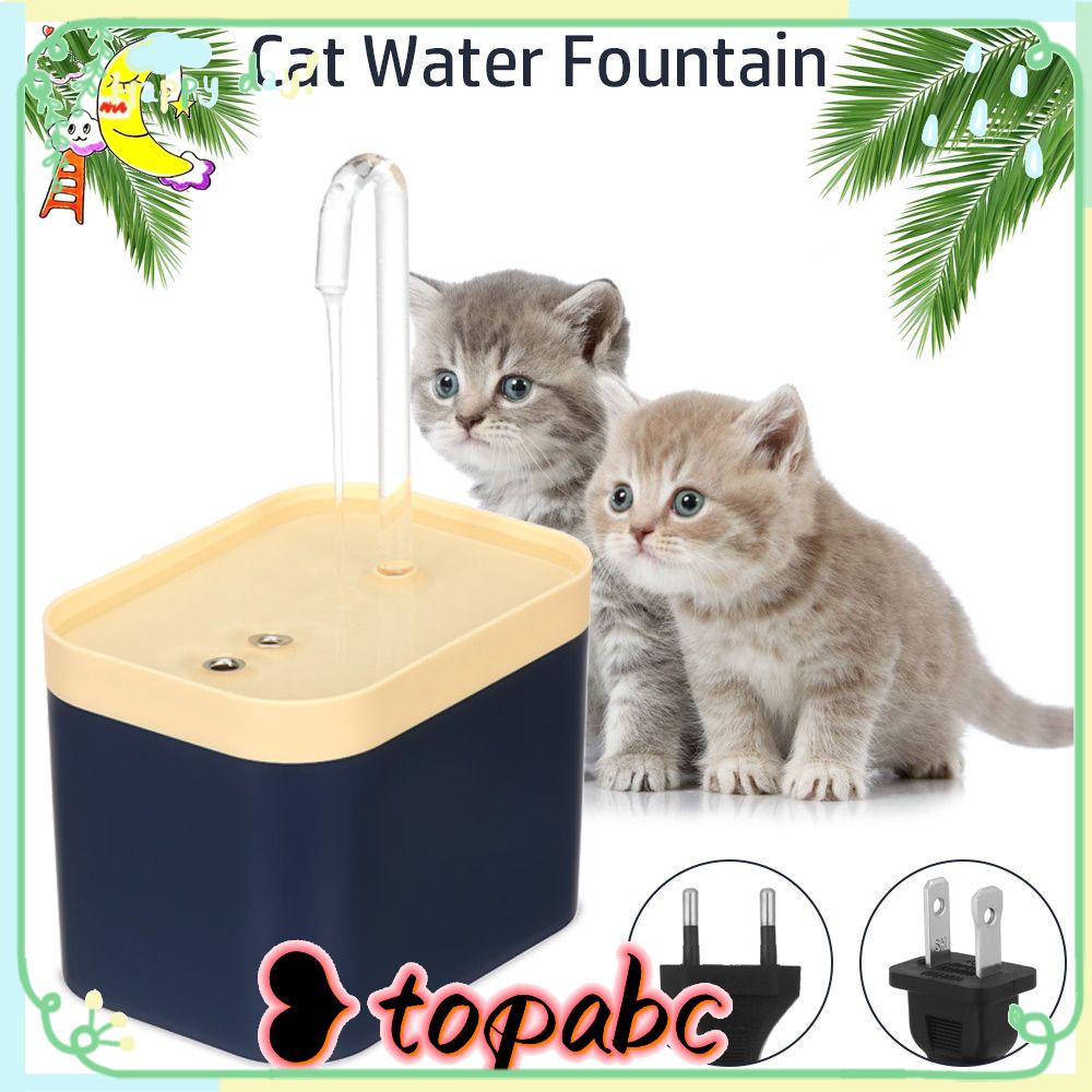 Top Pet Water Dispenser Sirkulasi Elektrik Penyaringan Sirkulasi Elektrik Produk Pet Mangkuk Peminum Kucing