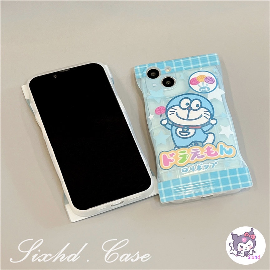 OPPO A78 A17 A57 A55 A54 A77s A16 A15 A76 A74 A17K A53 A33 A32 A31 A9 A5 A5s A3s A96 A95 A94 A93 A92 A77 A52 Reno 8T 8Z 7Z 6Z 5Z Snack Bag Case Cute Cartoon Lollipop Cat Phone Case Soft Cover