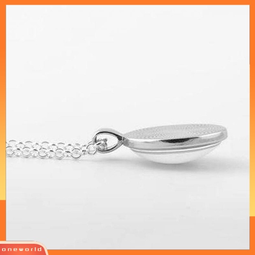 [WONE] Perhiasan Kalung Rantai Panjang Liontin Kuda Kaca Fashion Kreatif Wanita