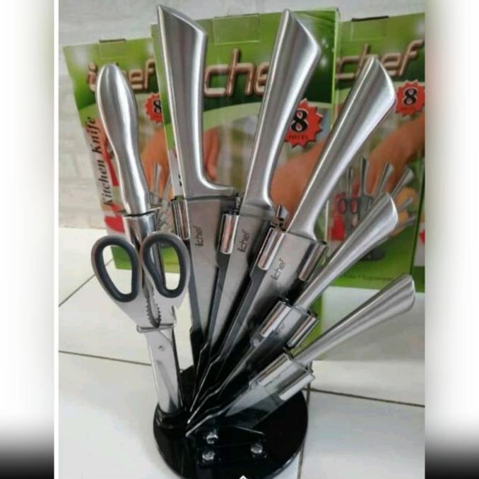 Sale Pisau Stainless 8 Pcs Ifa Cookware Pisau Dapur Termurah