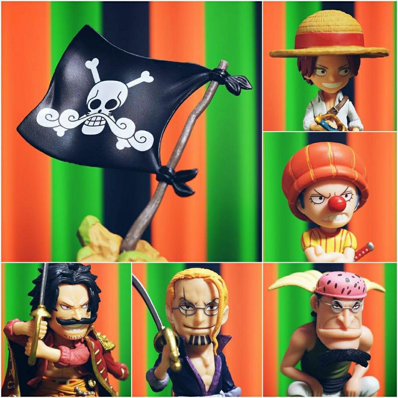 Mini Figure Roger Pirates One Piece Wcf Set 6