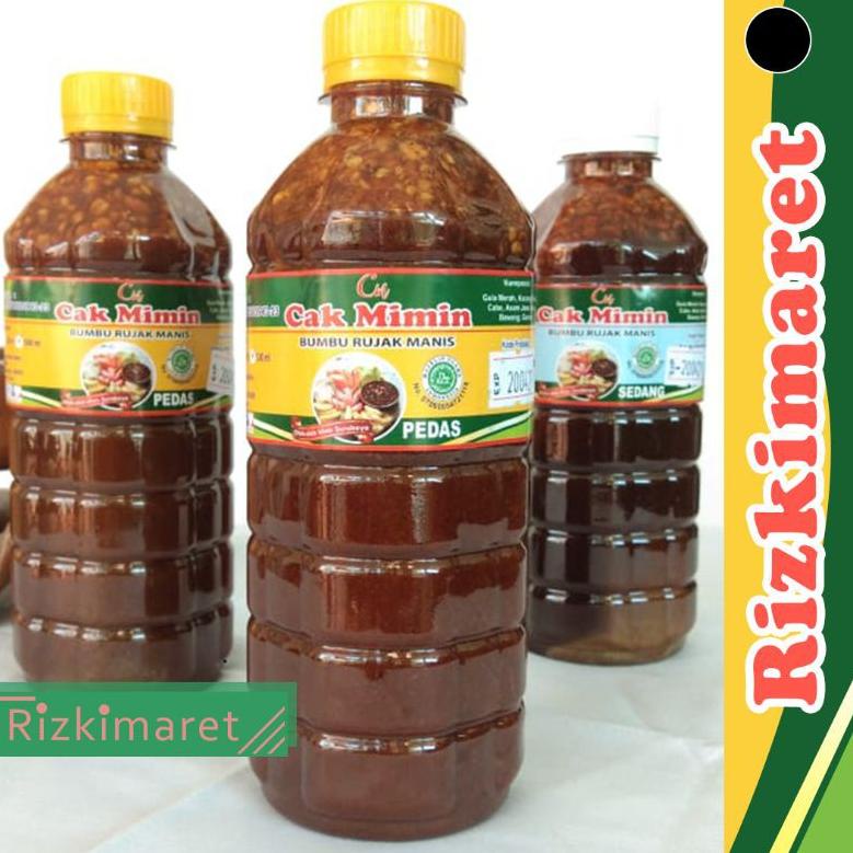 

➯ Bumbu / sambal rujak manis Cak Mimin 500 ml ↲