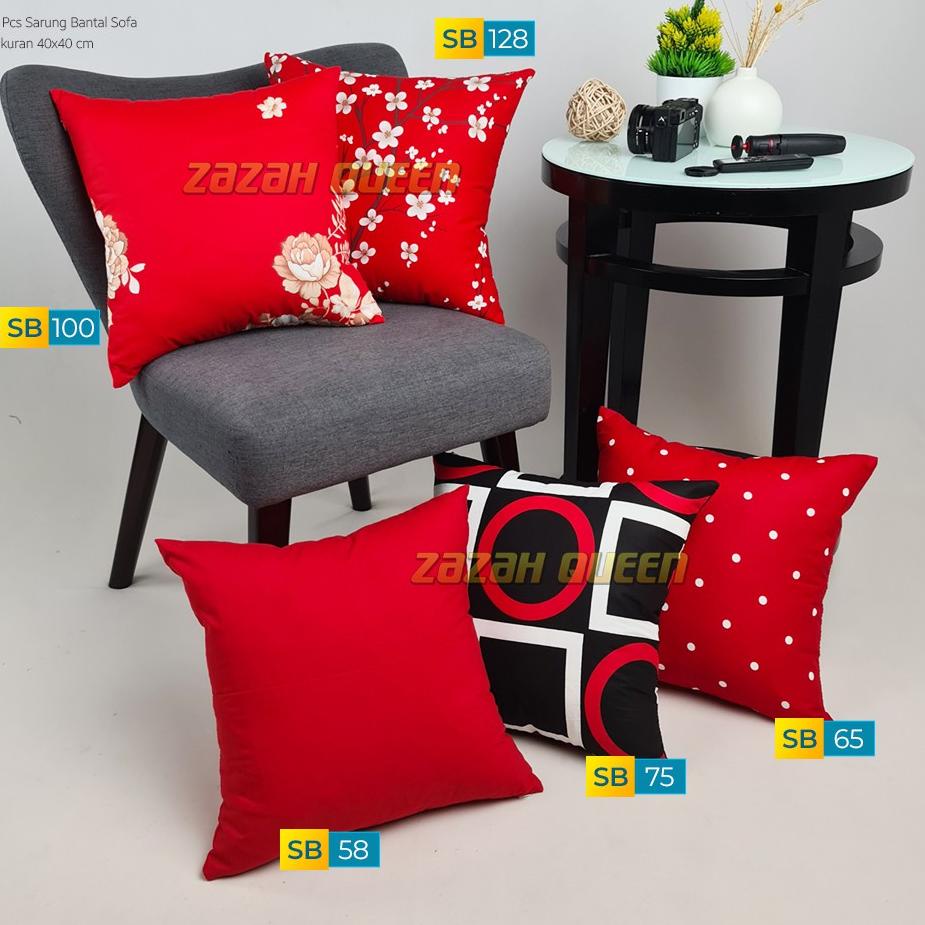 Sarung Bantal Sofa 40x40 - Motif Baru ‑ BET.10De22х