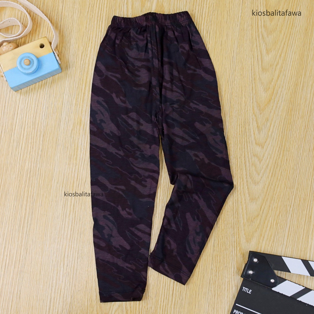 ARMY Pants uk 3-5 tahun / Celana Panjang ABRI Leging Anak Laki Perempuan Bawahan Legging  Adem Murah