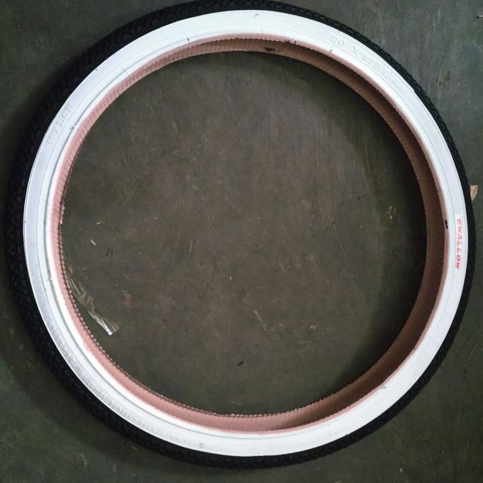 Ban Luar Sepeda 20 X 1.75 / 20X1.75 / 20 X 175 Swallow Hitam Putih