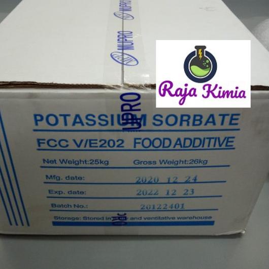 

(PROMO GDY54) Potassium Sorbate/ Kalium Sorbat/ Potassium Sorbat/ Pengawet Makanan - 500 Gram & 1 KG ✵