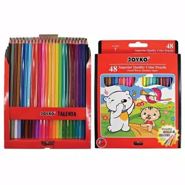 

Pensil Warna Joyko 48 Warna Panjang