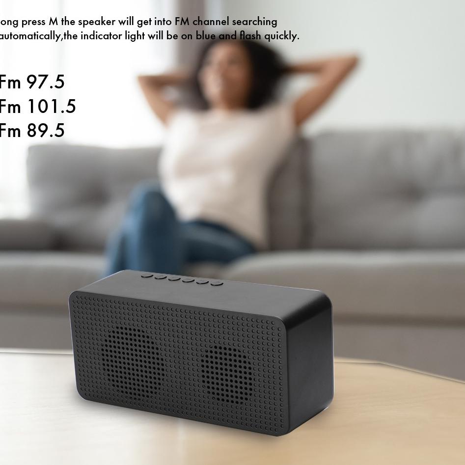 Paling Diminati Inone Speaker Bluetooth Wireless Multi Fungsi Alarm Clock Digital FM Radio Portable