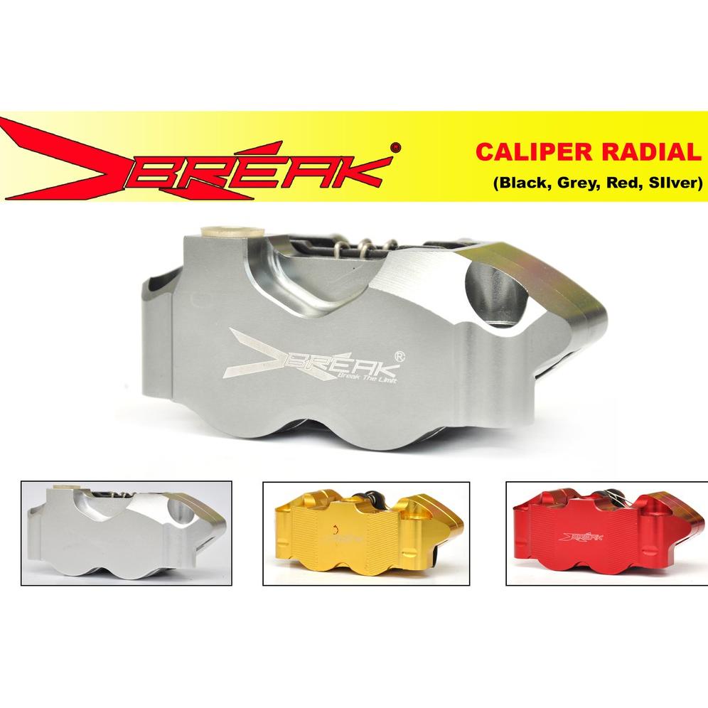 PRODUK- KALIPER X-BREAK 4 PISTON RADIAL FULL CNC (MODEL KTC) .