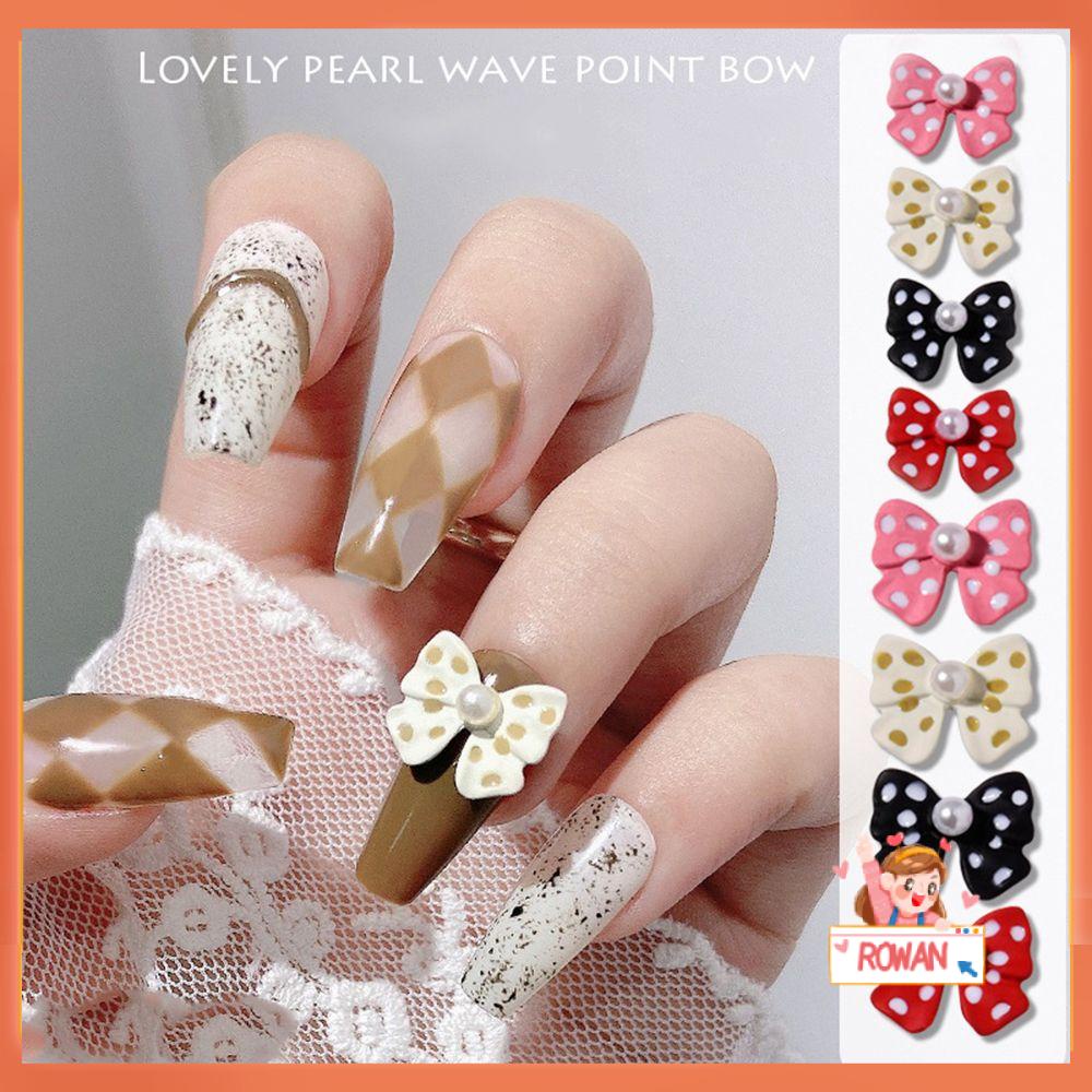 R-flower Nail Art Dekorasi Manicure DIY Grafir 3D