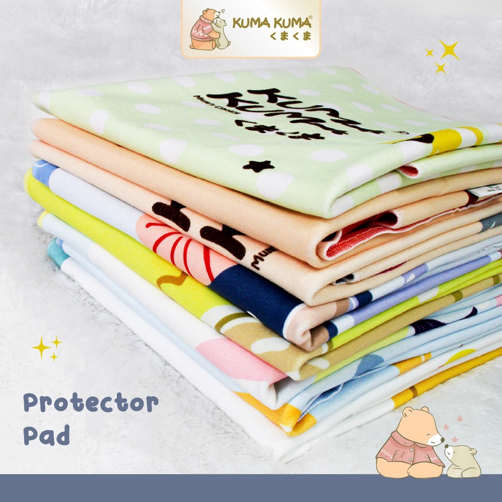PNB250 KUMA KUMA PERLAK PROTECTOR PAD IMPORT ALAS TIDUR BAYI UK 70x90