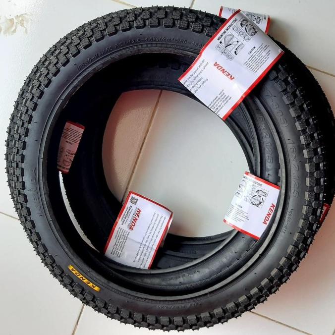 Ban Luar Sepeda Kenda Ukuran 16X2.125