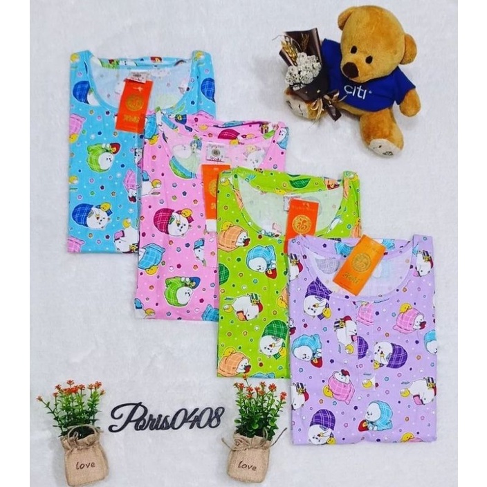Baju Tidur / Piyama merk HOKI Katun wanita Celana 3/4 (Sleep)