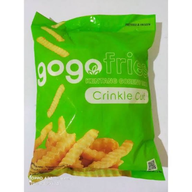 

Raja Frozen ] Gogo Kentang Crinkle Cut 1kg