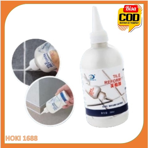 Krim Pengisi Celah Nat Keramik 150ml Anti Jamur/Lem Reparasi Perbaikan Dinding