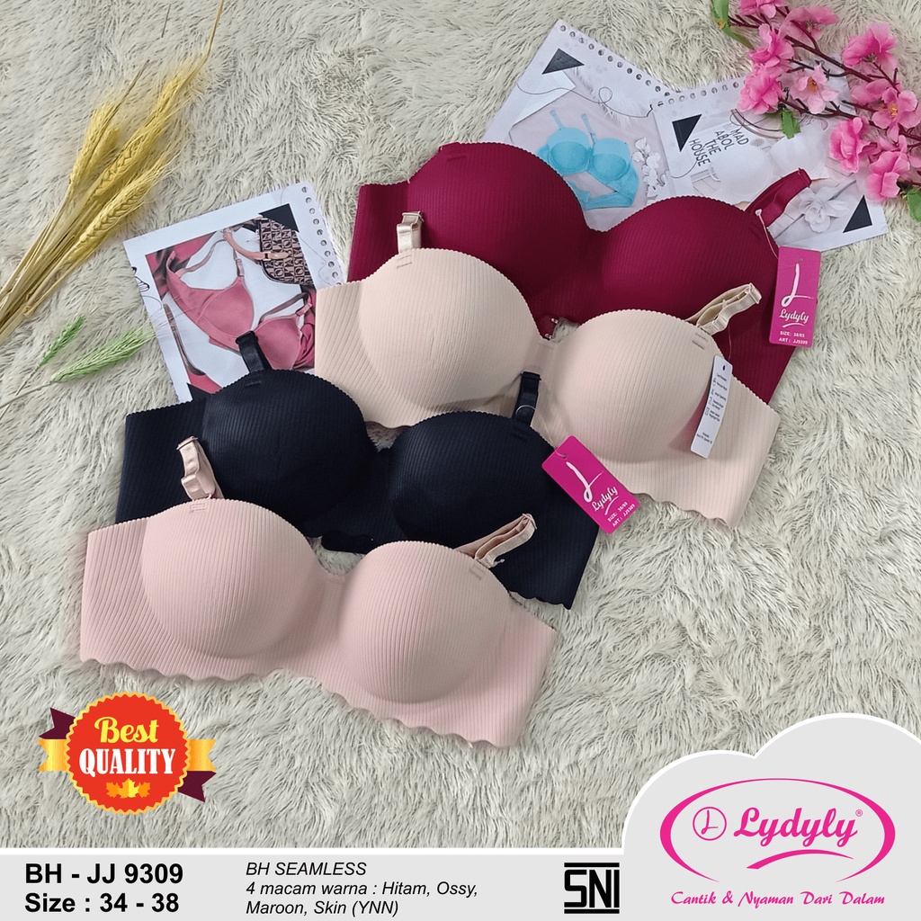 Lydyly - Push Up Bra Cutting | BH Seamless Busa Tebal Tanpa Kawat | Underwear Korean Girl JJ9309