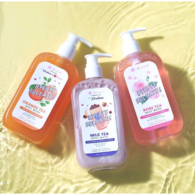 MIRAEL BODY WASH - SABUN MANDI CAIR SABUN BADAN PERLENGKAPAN MANDI