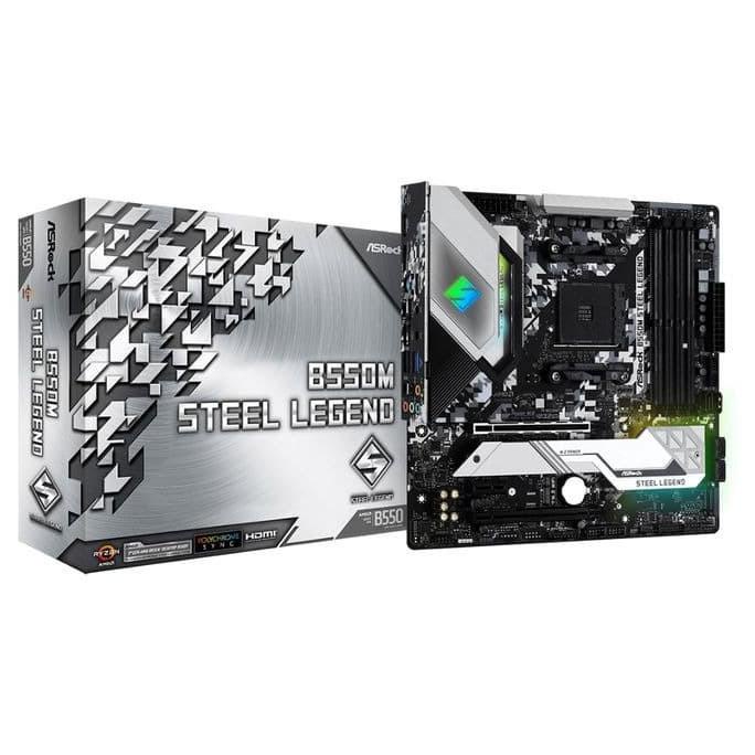 ASROCK B550M STEEL LEGEND (Socket AM4)