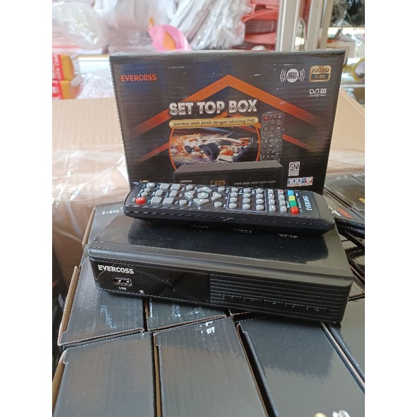 Set Top Box Evercoss Set Top Box LUBY STB DVBT2 LUBY