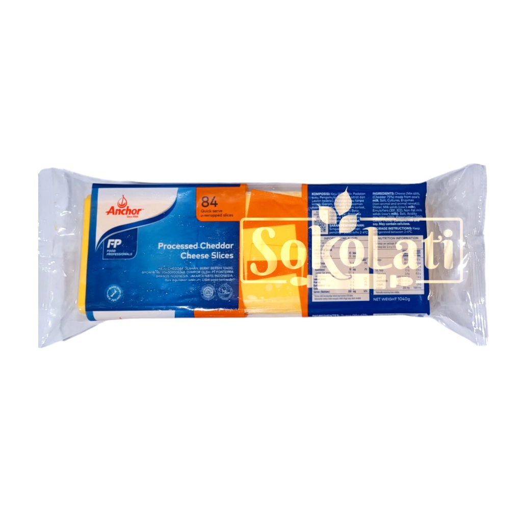 

Anchor Cheddar Slice 1kg