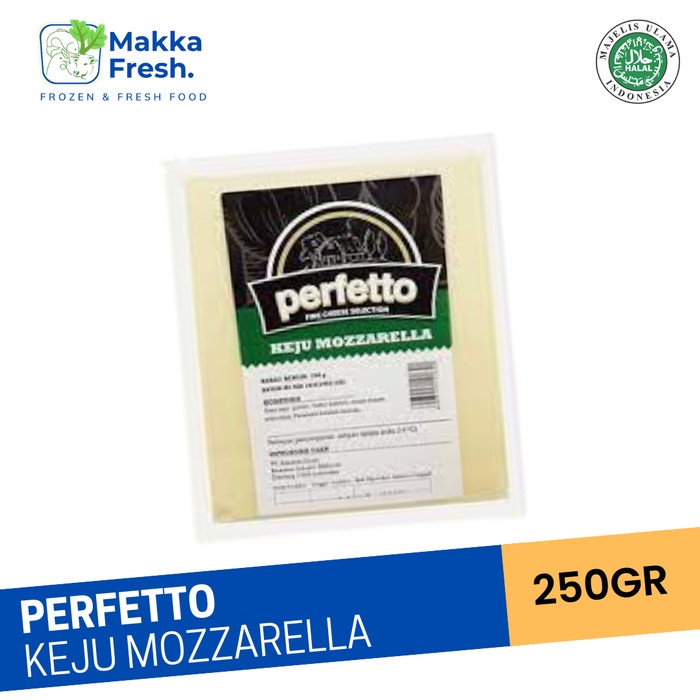 

perfetto keju mozarella 250gr