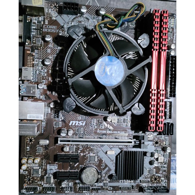 Intel i3 9100f + Mobo H310M series